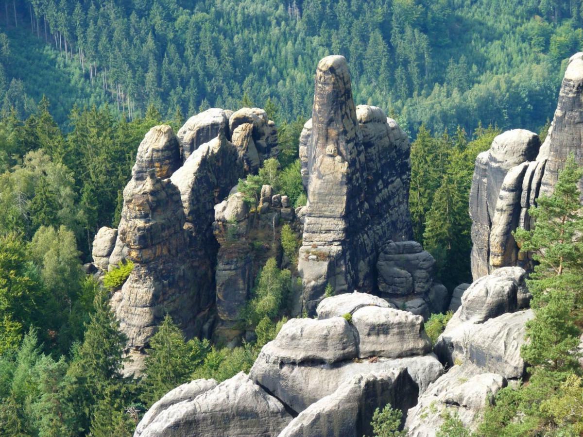 Ein Platz Fuer Ruhe Und Naturgenuss Sebnitz Esterno foto