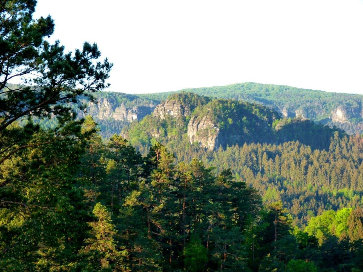 Ein Platz Fuer Ruhe Und Naturgenuss Sebnitz Esterno foto